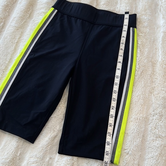 no ka oi black and neons green strip biker shorts - Picture 9 of 13